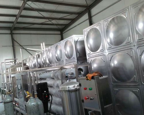 工厂的消防系统使用不锈钢水箱